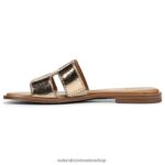 sandalias | sandalia fama 60D4P0289 Naturalizer mujer cuero bronce - Imagen 3