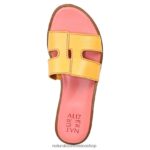 sandalias | sandalia fama 60D4P0290 Naturalizer mujer cuero amarillo - Imagen 4