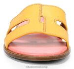 sandalias | sandalia fama 60D4P0290 Naturalizer mujer cuero amarillo - Imagen 5