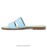 sandalias | sandalia fama 60D4P0292 Naturalizer mujer cuero azul - Imagen 3