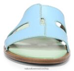 sandalias | sandalia fama 60D4P0292 Naturalizer mujer cuero azul - Imagen 5