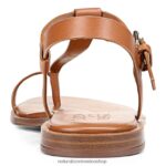 sandalias | sandalia fifi 60D4P0358 Naturalizer mujer cuero marrón té inglés - Imagen 6