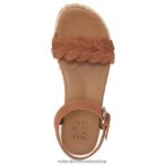 sandalias | sandalia neila 60D4P0207 Naturalizer mujer cuero marrón té inglés - Imagen 4