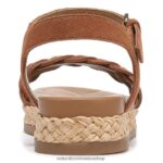 sandalias | sandalia neila 60D4P0207 Naturalizer mujer cuero marrón té inglés - Imagen 6