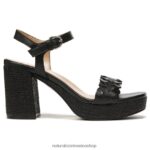 sandalias | sandalia pandora 60D4P0337 Naturalizer mujer cuero negro - Imagen 2