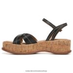 sandalias | sandalia rikki 60D4P0613 Naturalizer mujer cuero negro - Imagen 3