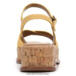 sandalias | sandalia rikki 60D4P0615 Naturalizer mujer cuero amarillo narciso - Imagen 6