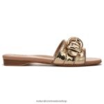sandalias | sandalia santiago 60D4P0490 Naturalizer mujer cuero bronce - Imagen 2