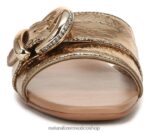 sandalias | sandalia santiago 60D4P0490 Naturalizer mujer cuero bronce - Imagen 5