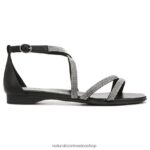 sandalias | sandalia sicilia 60D4P0378 Naturalizer mujer tela negra - Imagen 2