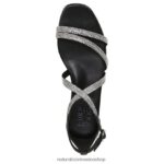 sandalias | sandalia sicilia 60D4P0378 Naturalizer mujer tela negra - Imagen 4