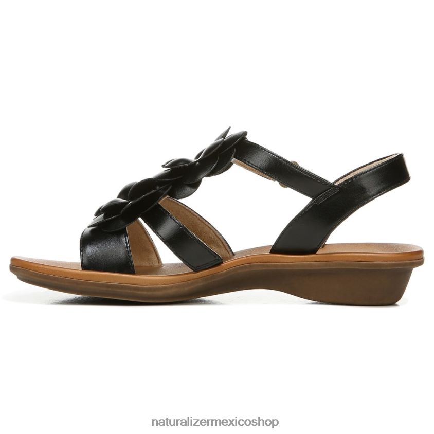 sandalias | sandalia soul sing 2 60D4P0387 Naturalizer mujer negro hecho a mano - Imagen 3