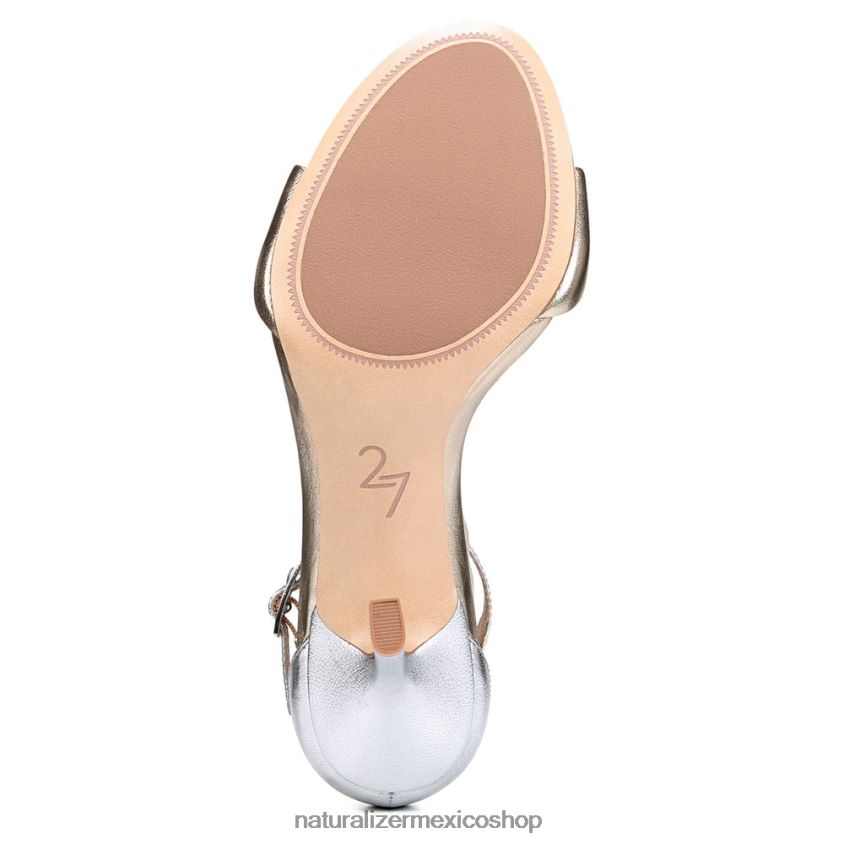 sandalias | Sandalia vestir violeta 27 edit 60D4P0140 Naturalizer mujer cuero champán - Imagen 7