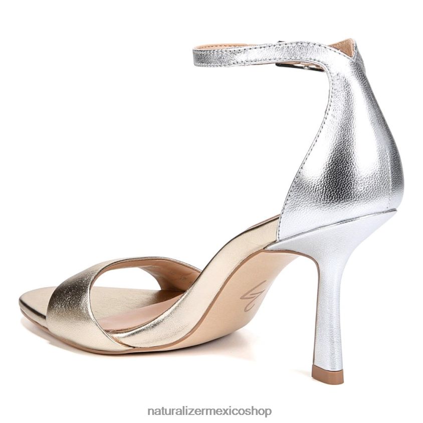 sandalias | Sandalia vestir violeta 27 edit 60D4P0140 Naturalizer mujer cuero champán - Imagen 8
