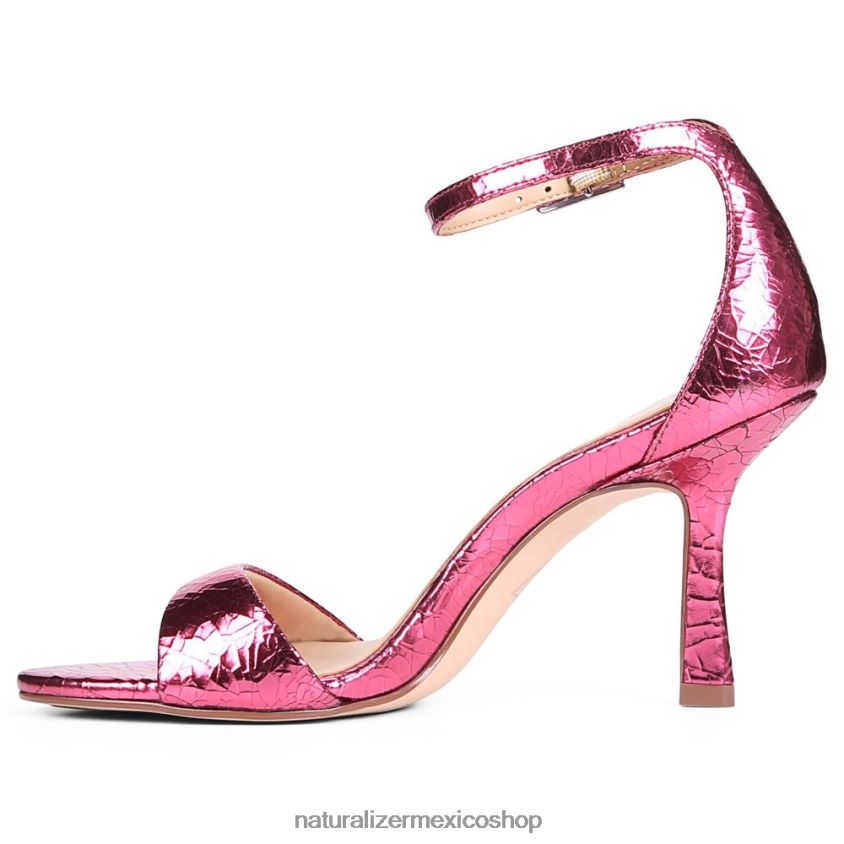 sandalias | Sandalia vestir violeta 27 edit 60D4P0141 Naturalizer mujer cuero rosa rojo - Imagen 3