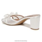 sandalias | sandalias alhubu 60D4P0311 Naturalizer mujer alhubu blanco seda - Imagen 7