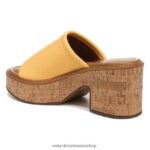sandalias | sandalias Cassie 60D4P0620 Naturalizer mujer sintético amarillo - Imagen 8