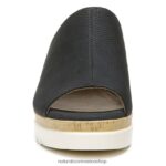 sandalias | sandalias con cuña soul goodtimes 60D4P0544 Naturalizer mujer negro hecho a mano - Imagen 5