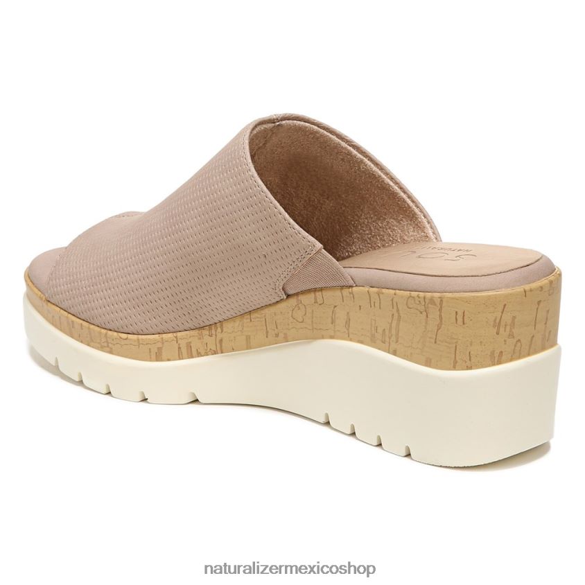 sandalias | sandalias con cuña soul goodtimes 60D4P0545 Naturalizer mujer sintético topo claro - Imagen 8