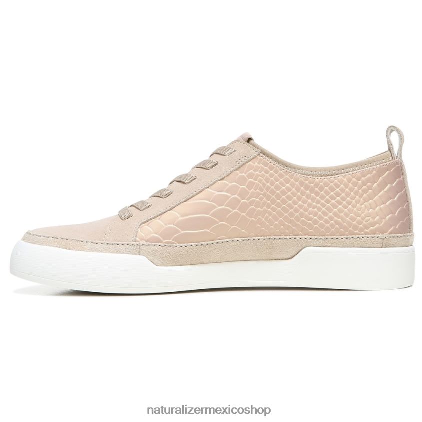 zapatillas | 27 editar zapatilla valarie 60D4P0275 Naturalizer mujer ante tostado lino/piel de serpiente - Imagen 3