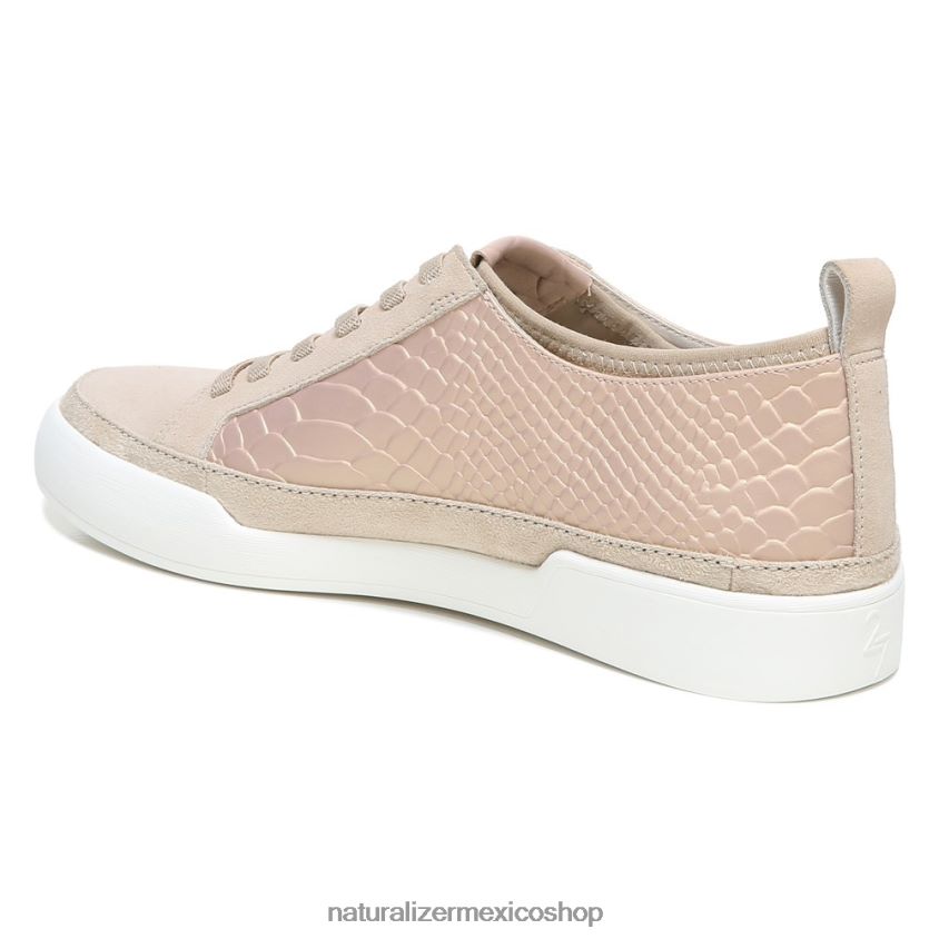 zapatillas | 27 editar zapatilla valarie 60D4P0275 Naturalizer mujer ante tostado lino/piel de serpiente - Imagen 9