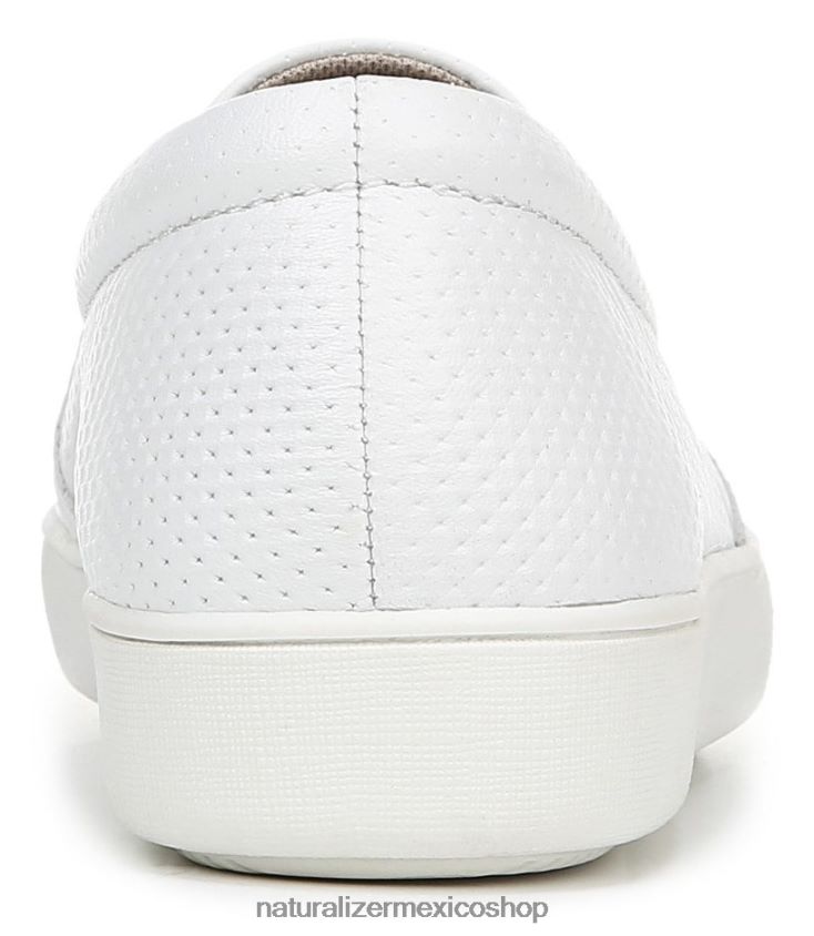 zapatillas | marianne slip en la zapatilla de deporte 60D4P0511 Naturalizer mujer cuero perforado blanco - Imagen 6