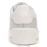 zapatillas | tenis morrison 2.0 con cordones 60D4P093 Naturalizer mujer cuero plateado - Imagen 6