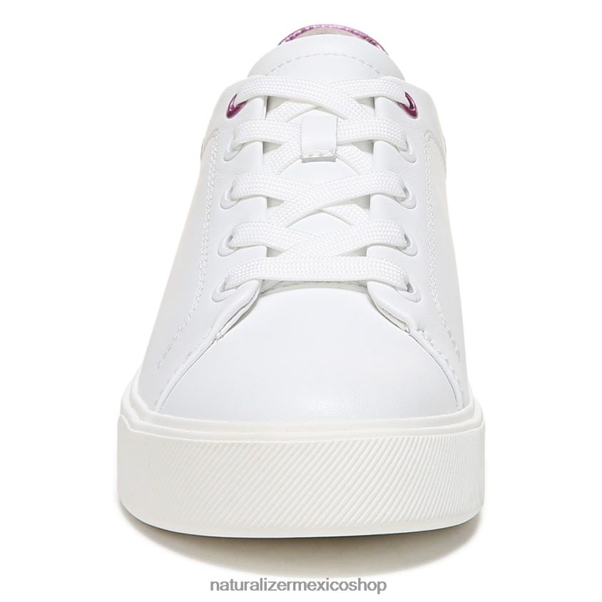 zapatillas | tenis morrison 2.0 con cordones 60D4P095 Naturalizer mujer cuero blanco - Imagen 5