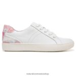 zapatillas | zapatilla morrison 60D4P0235 Naturalizer mujer cuero floral blanco/rosa - Imagen 2