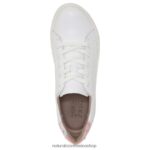 zapatillas | zapatilla morrison 60D4P0235 Naturalizer mujer cuero floral blanco/rosa - Imagen 4