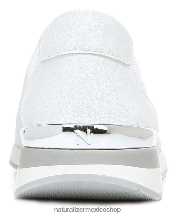 zapatillas | zapatillas lafayette sin cordones 60D4P0692 Naturalizer mujer tejido flyknit blanco - Imagen 6