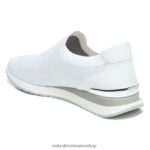 zapatillas | zapatillas lafayette sin cordones 60D4P0692 Naturalizer mujer tejido flyknit blanco - Imagen 8