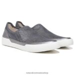 zapatillas | zapatillas sin cordones 27 edit valda 60D4P0281 Naturalizer mujer cuero malla plata/peltre