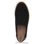 zapatillas | zapatillas sin cordones soul kemper 60D4P0333 Naturalizer mujer tela negra - Imagen 4
