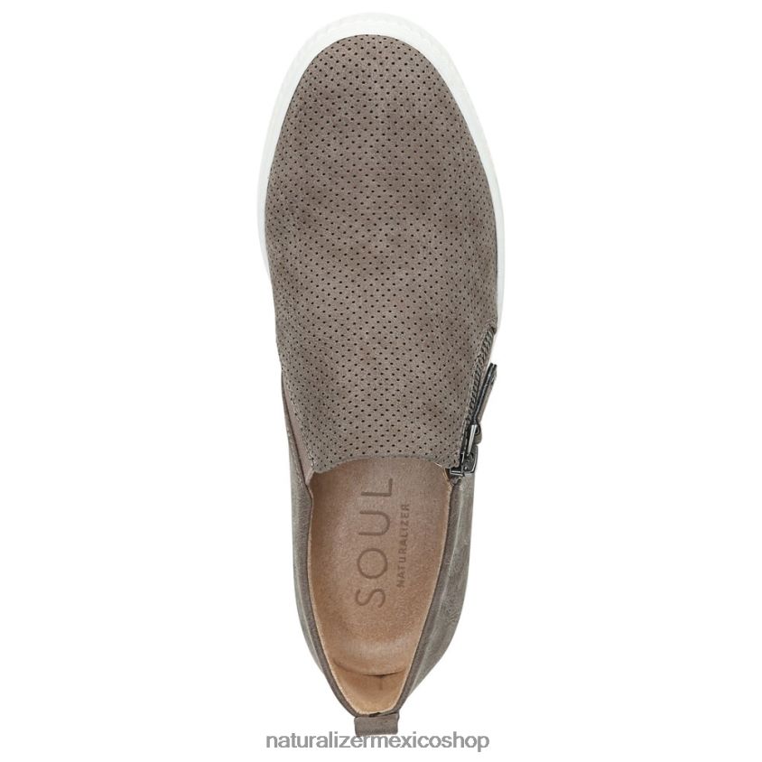 zapatillas | Zapatillas sin cordones Soul Turner 60D4P0420 Naturalizer mujer sintético gris - Imagen 4