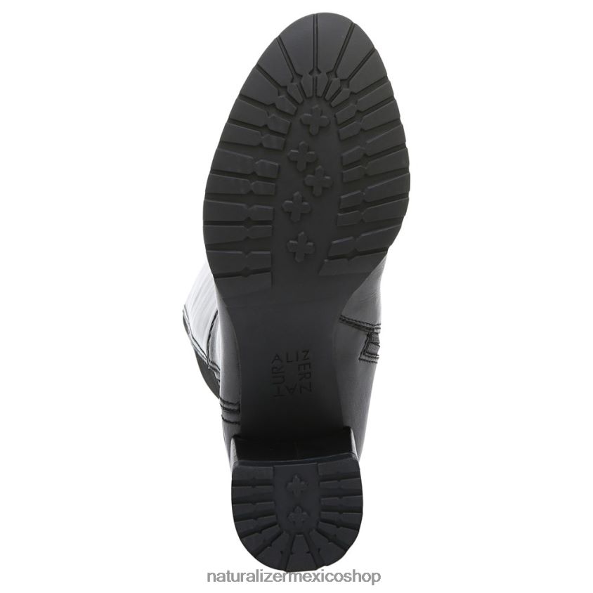 botas | bota alta hasta la rodilla de pantorrilla ancha brent 60D4P0228 Naturalizer mujer cuero negro