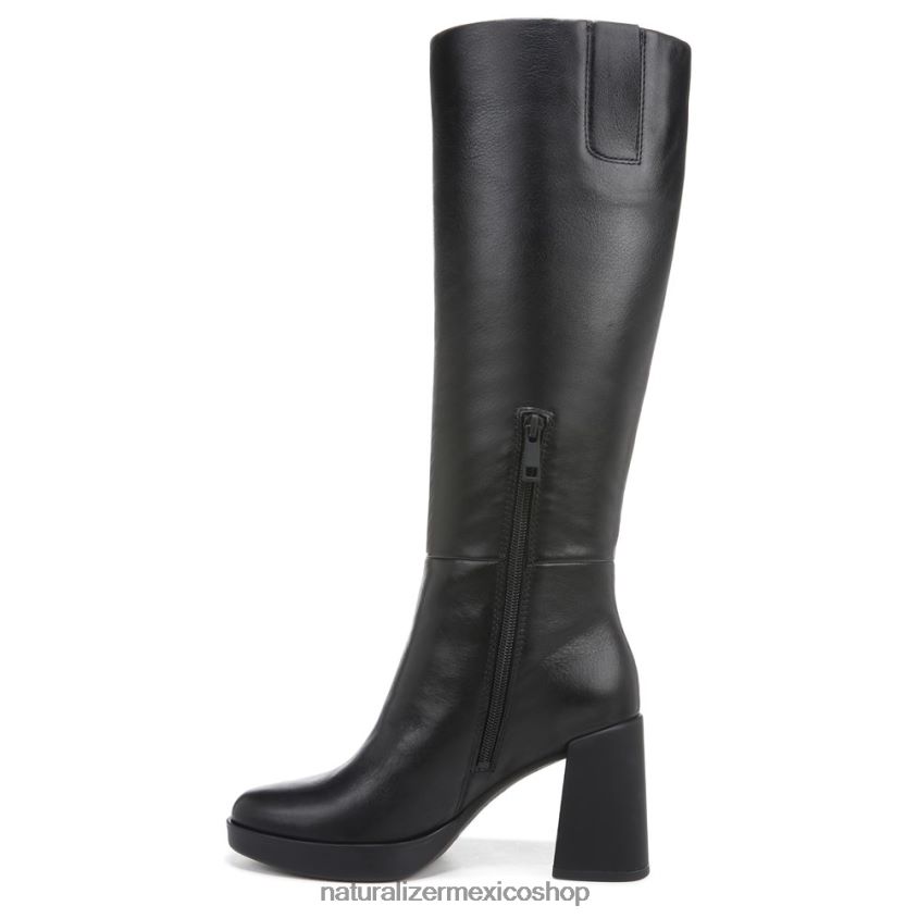botas | bota alta hasta la rodilla de pantorrilla estrecha gen n align 60D4P0623 Naturalizer mujer cuero negro