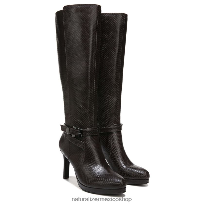 piel de serpiente marron bosque