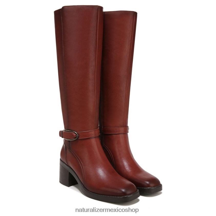 botas | bota de montar elliot 60D4P0637 Naturalizer mujer cuero terracota