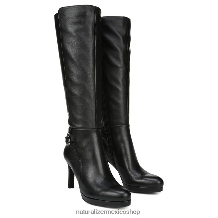 botas | bota de vestir hasta la rodilla tai 60D4P0675 Naturalizer mujer cuero negro