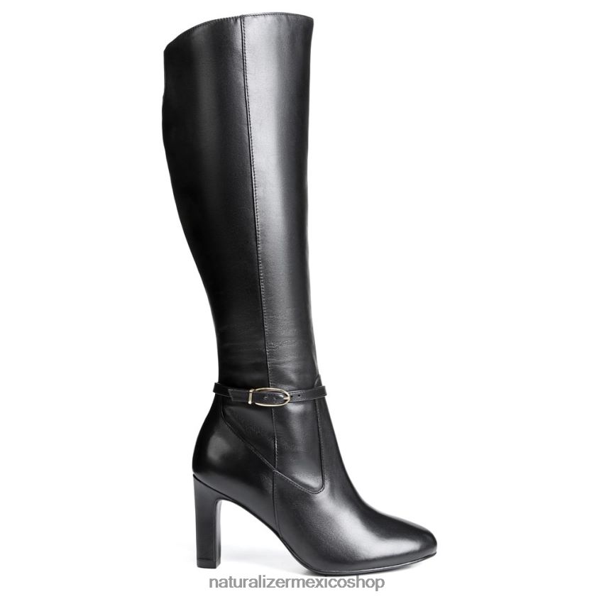 botas | bota henny de pantorrilla ancha hasta la rodilla 60D4P0638 Naturalizer mujer cuero negro