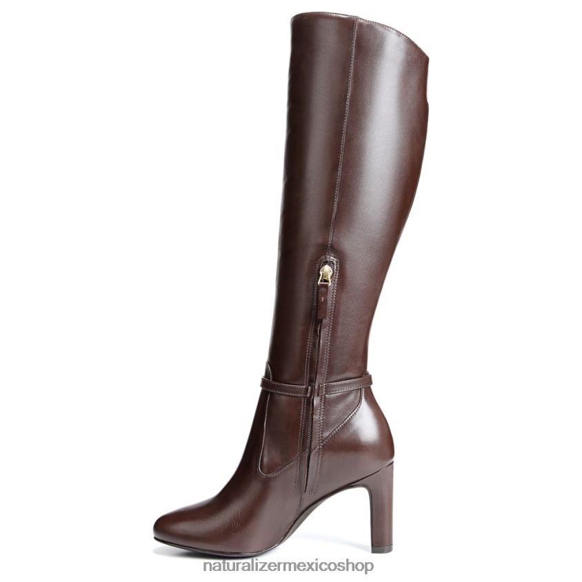 botas | bota henny de pantorrilla ancha hasta la rodilla 60D4P0641 Naturalizer mujer cuero marrón espresso