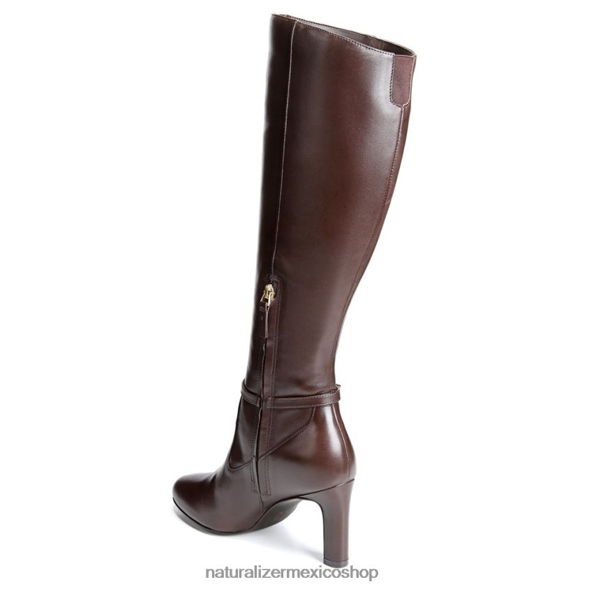botas | bota henny de pantorrilla ancha hasta la rodilla 60D4P0641 Naturalizer mujer cuero marrón espresso