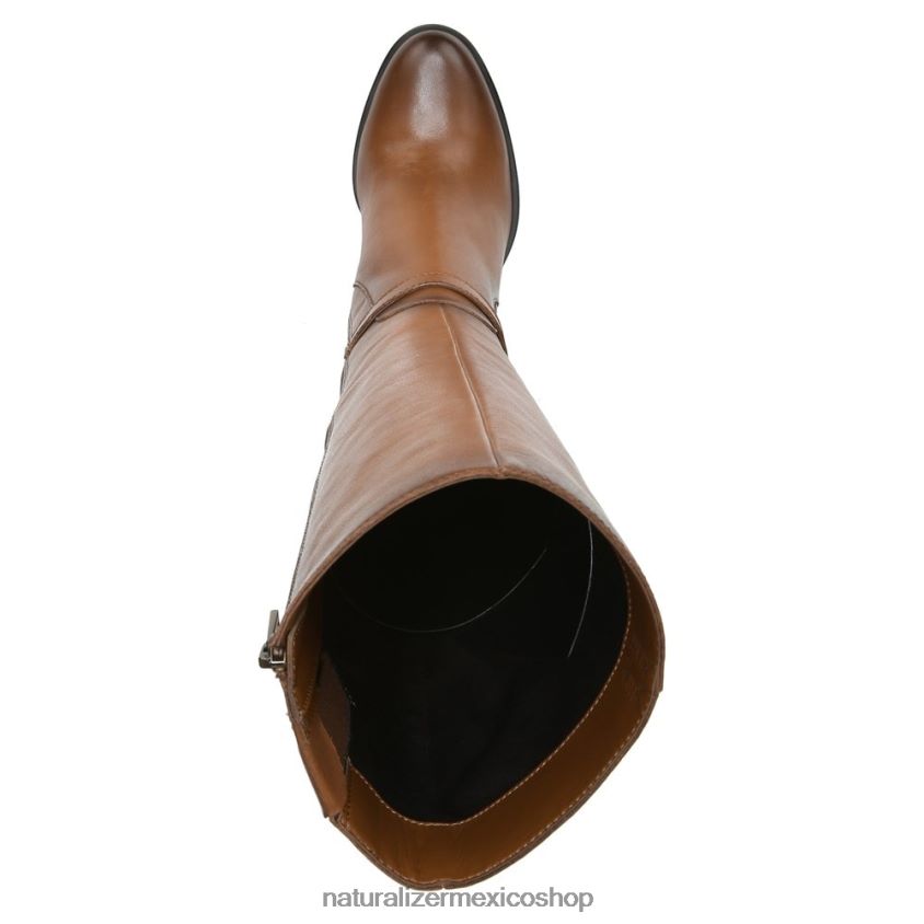 botas | bota kalina de pantorrilla ancha hasta la rodilla 60D4P0256 Naturalizer mujer cuero de especias de sidra