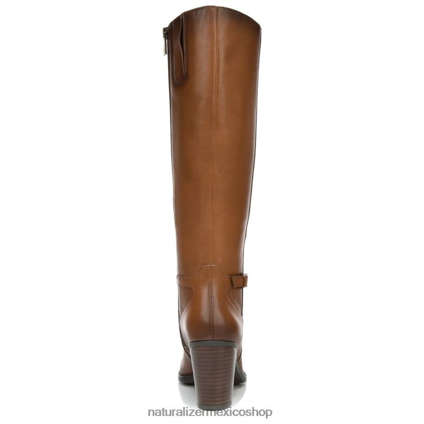 botas | bota kalina de pantorrilla ancha hasta la rodilla 60D4P0256 Naturalizer mujer cuero de especias de sidra