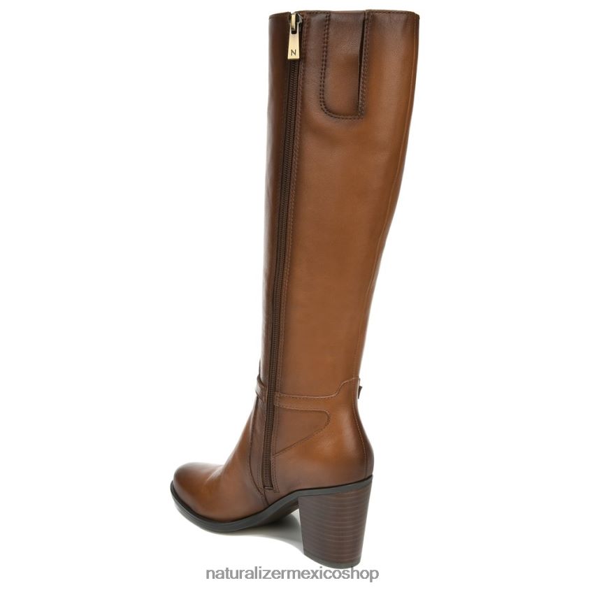 botas | bota kalina de pantorrilla ancha hasta la rodilla 60D4P0256 Naturalizer mujer cuero de especias de sidra