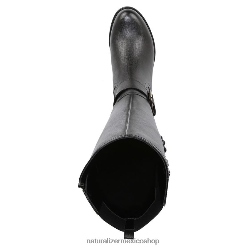 botas | botas hasta la rodilla de pantorrilla ancha jessie 60D4P0271 Naturalizer mujer cuero negro