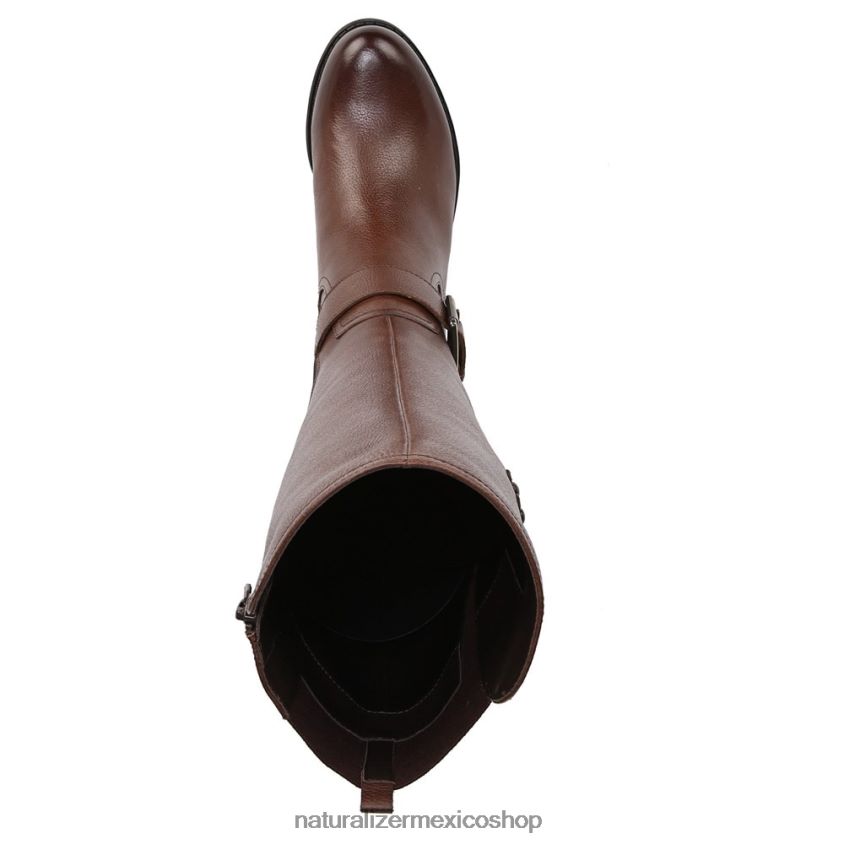 botas | botas hasta la rodilla de pantorrilla ancha jessie 60D4P0272 Naturalizer mujer barra de chocolate de cuero