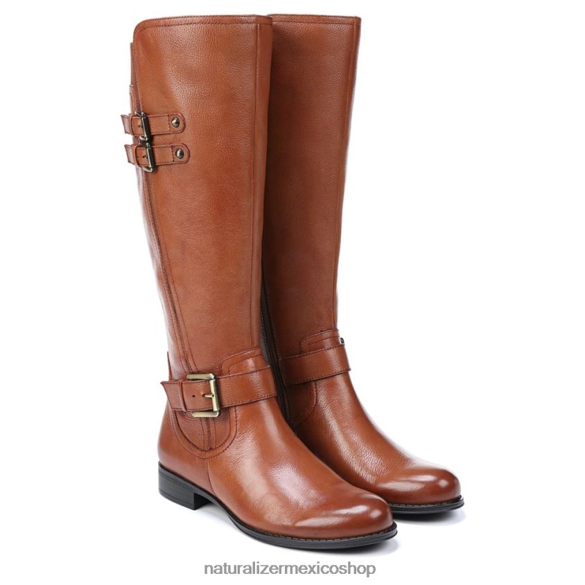 botas | botas hasta la rodilla de pantorrilla ancha jessie 60D4P0273 Naturalizer mujer cuero de pan de plátano