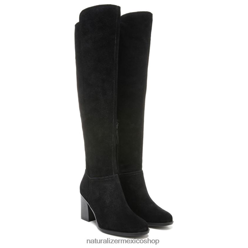 botas | botas por encima de la rodilla kyrie 60D4P0284 Naturalizer mujer cuero negro
